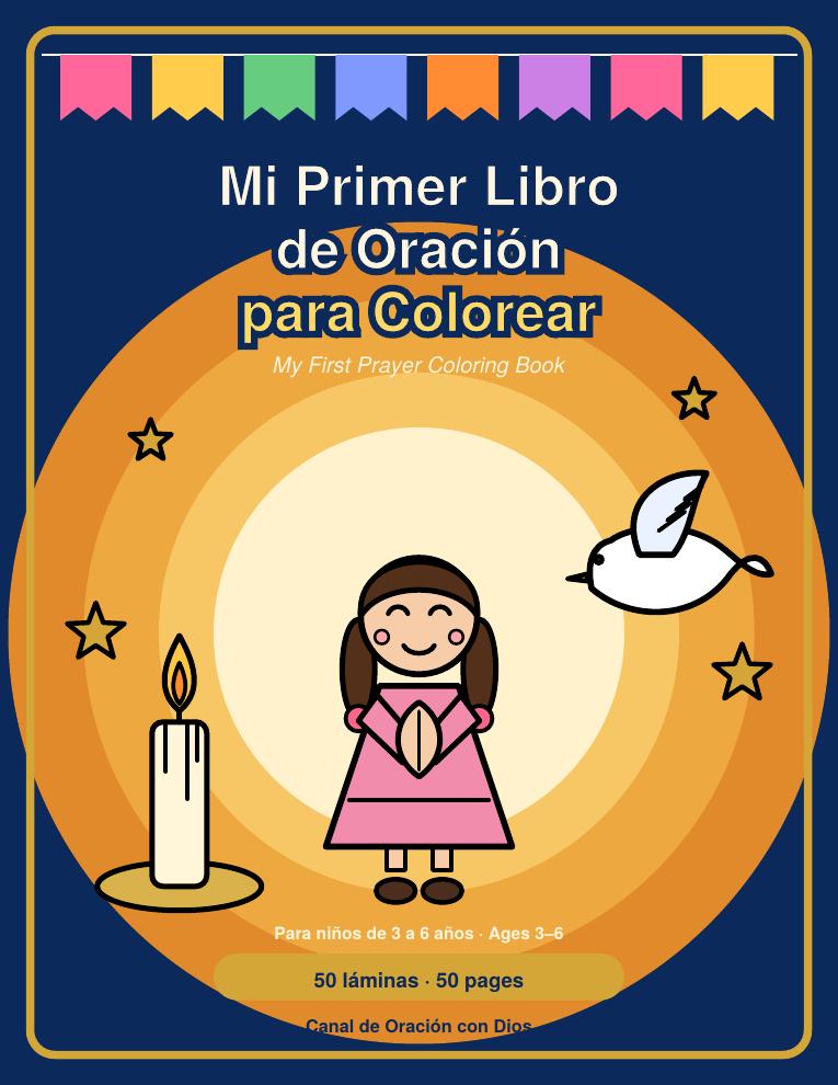 Portada del libro para colorear de 3 a 6 años